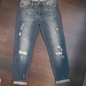 Judy Blue Relaxed fit cropped jeans, size 7/28